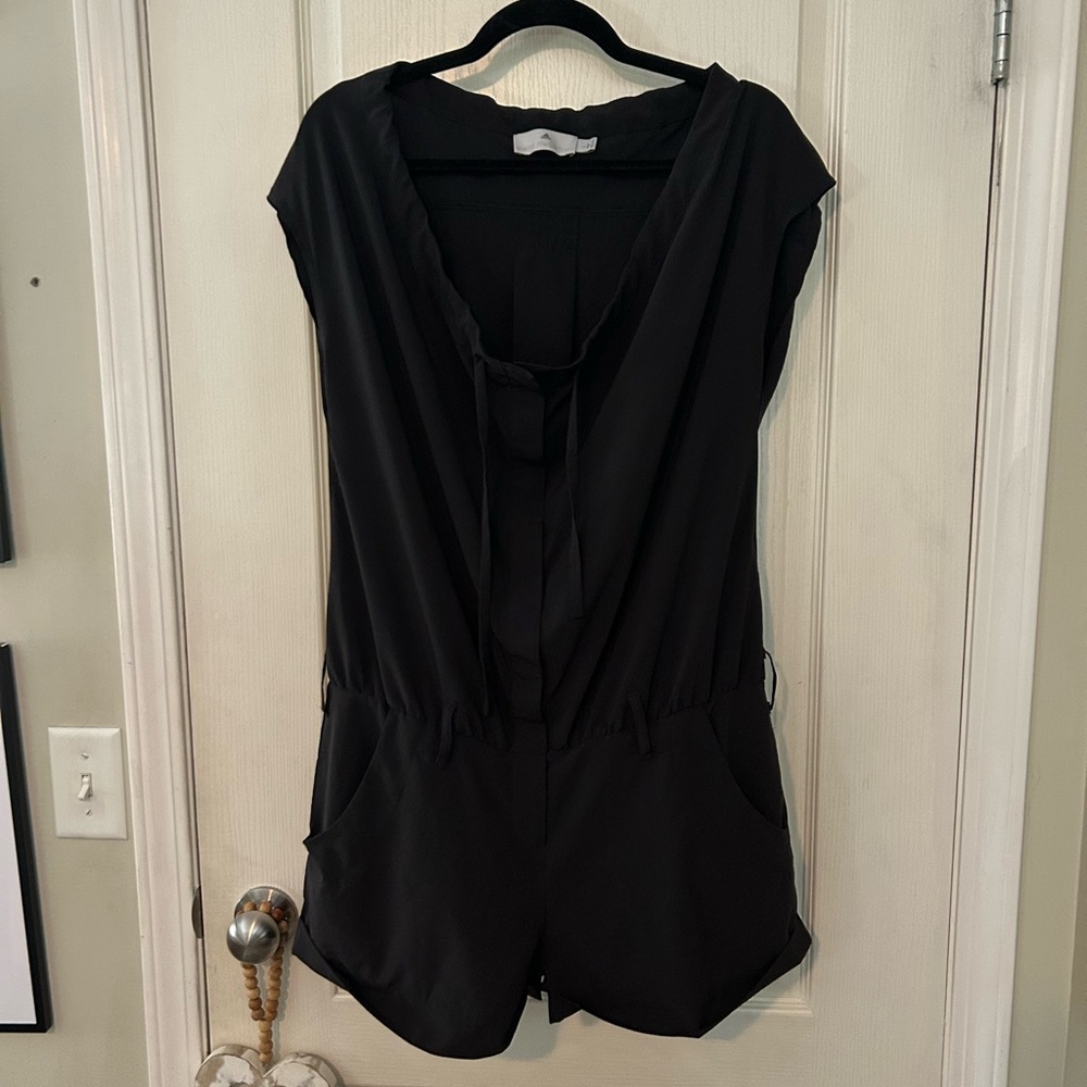 Stella McCartney Black Sleeveless Romper
